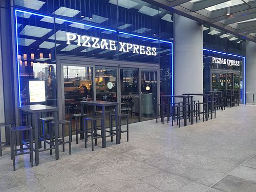 Street View at PizzaExpress - Marina One in Central Singapore