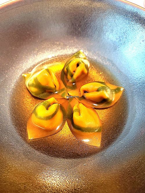 Ravioli at FARO in Tokyo