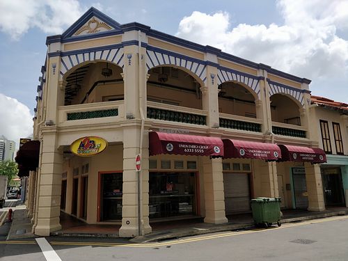 street view of restaurant at A2B Adyar Sweets & Snacks - Dalhousie Ln in Central Singapore