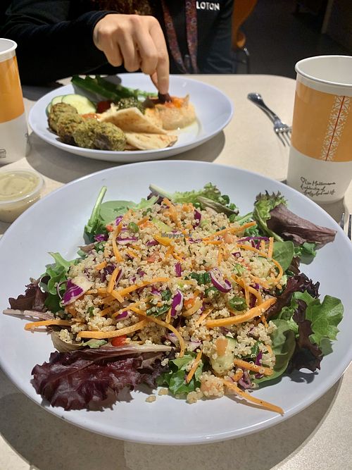 Inside at Zoës Kitchen in Mount Pleasant