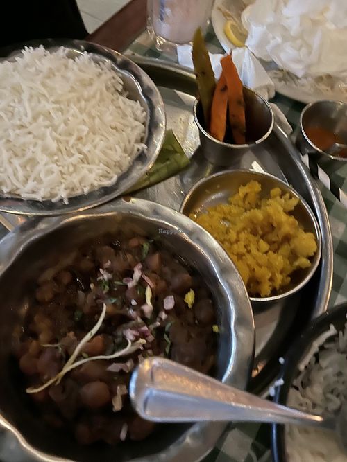 Chana dinner the pickles were so unique   at Dishoom in East London