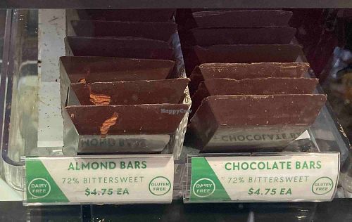 Vegan bars at Li-Lac Chocolates - Greenwich Ave in New York City