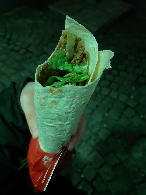 Chee Köfte wrap (normal size, not so spicy) at Komagene in Mannheim