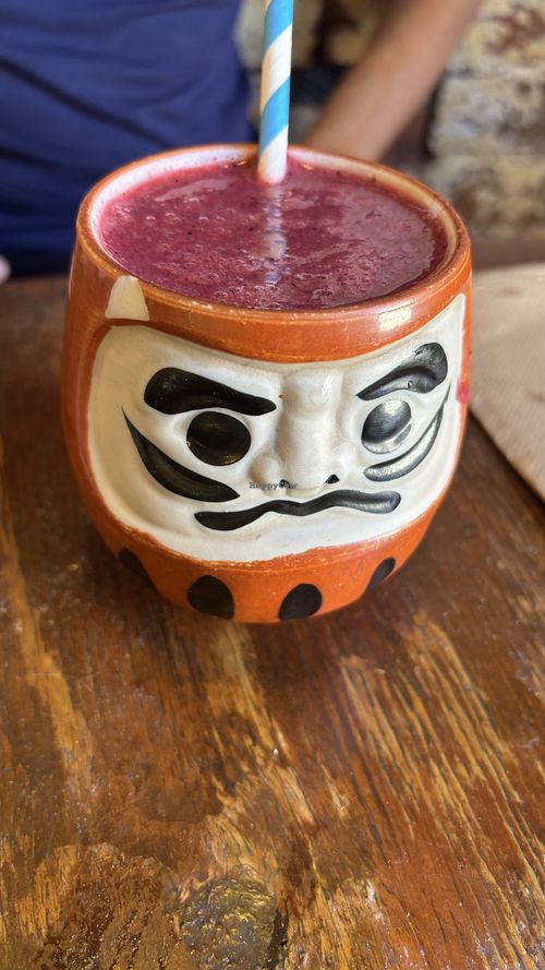 Mixed berry smoothiee  at Monk Bodhi Dharma in Balaclava