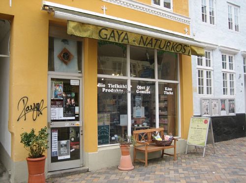 The front at Gaya-Naturkost in Flensburg