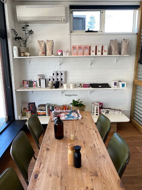 Cafe interior at Bricktown in Queenscliff
