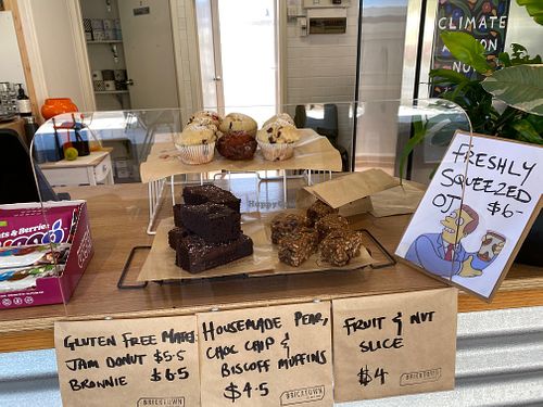 Yummy baked goods at Bricktown in Queenscliff