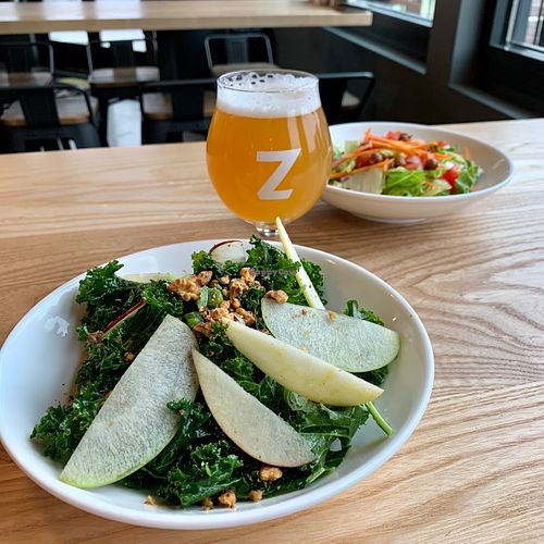 Salad at Zaftig Brew Pub in Columbus
