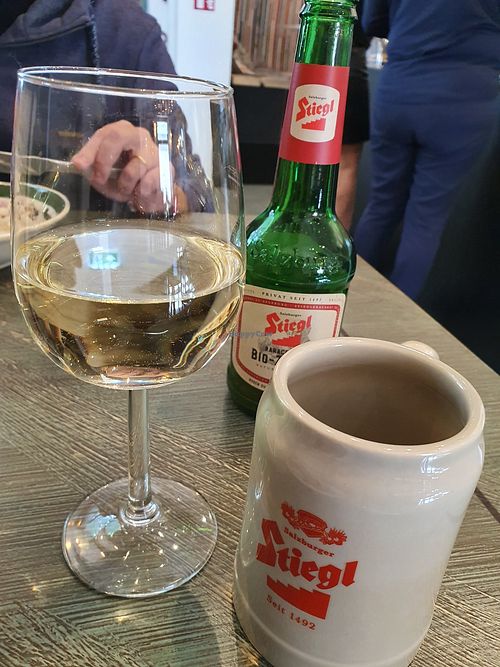 Stiegl organic beer at Keep Living in Salzburg