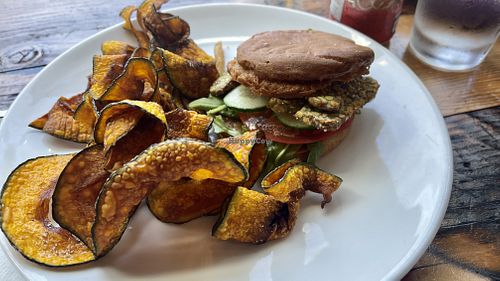 The dry Breakfast Sandwich  at Heirs Pears in Vancouver