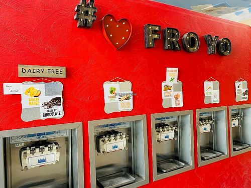 Dairy free options! at Lighthouse Yogurt Company in Klamath Falls