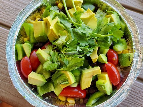 Southwest Quinoa Bowl (loved it!) at JoGee's Juice Bar in Rock Springs