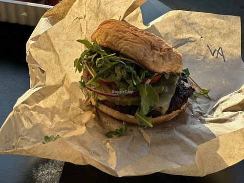 Avalon -smoked gouda, arugula, roasted garlic aioli  at Ziggy's in San Luis Obispo