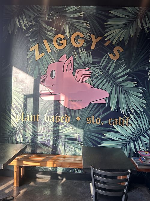 Inside seating   at Ziggy's in San Luis Obispo