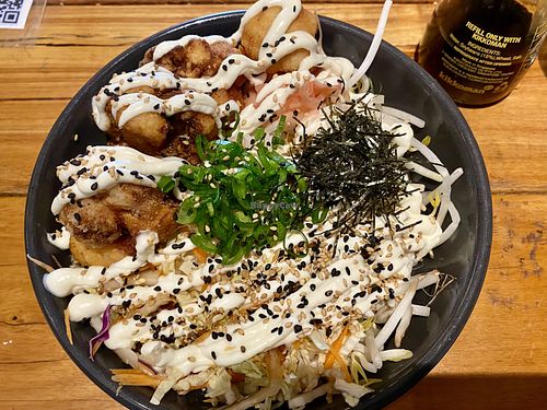 Karaage Donburi at i like ramen in Mermaid Beach
