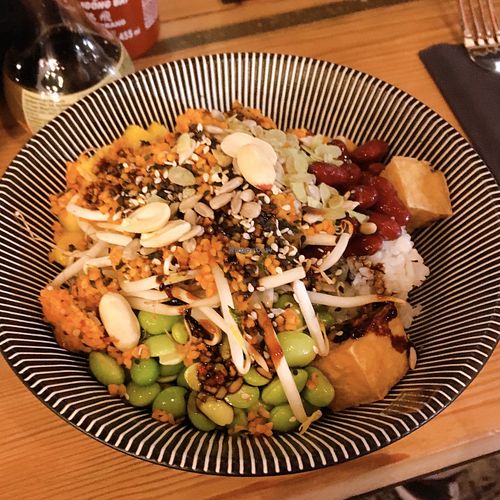 mixed poke bowl at Duke Poke Bowl in Hannover