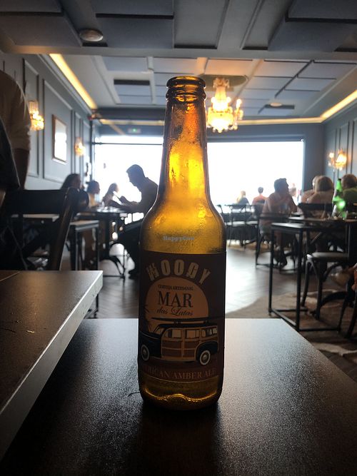 Their own craft beer absolutely wonderful  at Mar das Latas Wine & Food in Ericeira