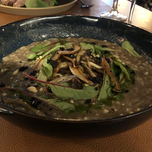 Mushroom risotto !!!! at Mar das Latas Wine & Food in Ericeira