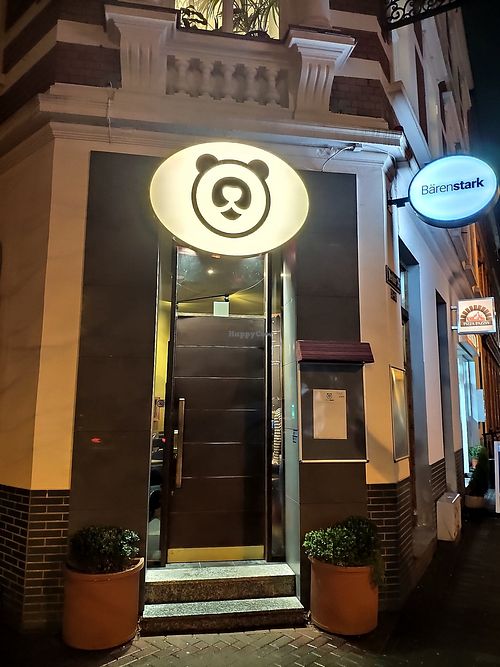 Entrance at Bärenstark in Cologne