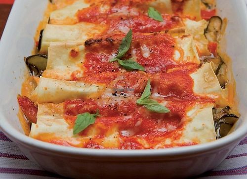 Cannelloni vegan recipe  at Le VegDelizie in Cagliari