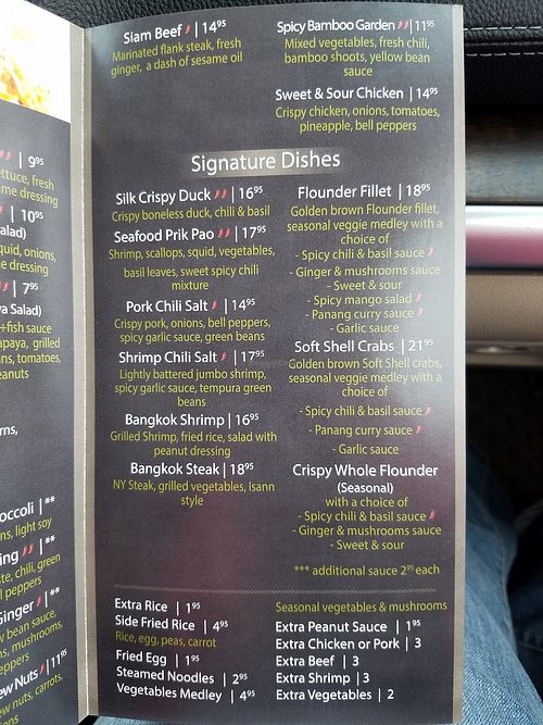 Vegetable Medley and Extra Vegetables available at Silk Thai in Hagerstown