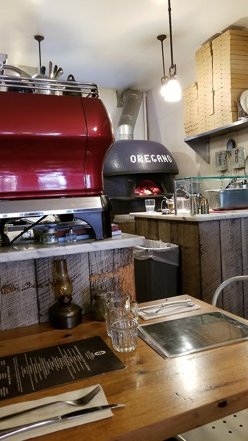 Inside at Oregano in Brooklyn