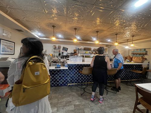 Great indoor and outdoor dog friendly patios #Veganuary at Gilbert's Coffee Bar in Stuart