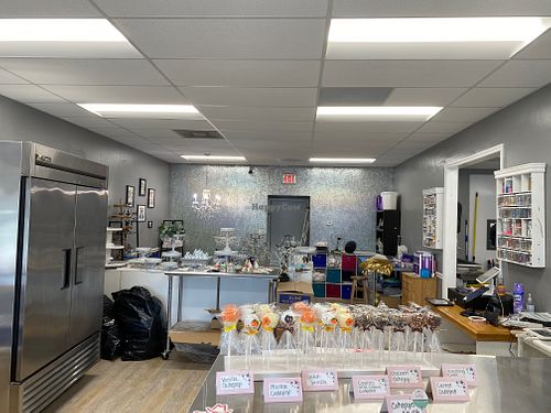 Inside  at Mmmm Delicious Cupcakes in New Port Richey