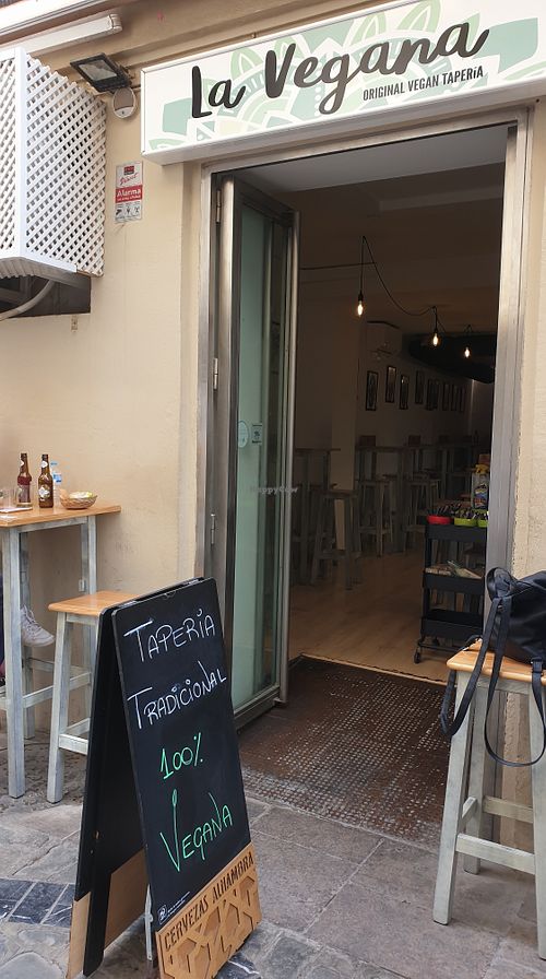 Out at La Vegana Taperia in Malaga