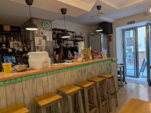  at La Vegana Taperia in Malaga