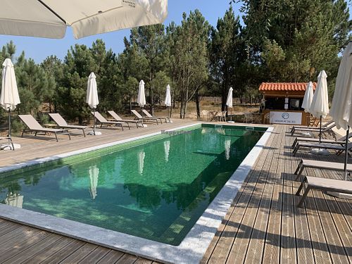 Warm pool! With an ice cream kiosk! at Vegans by the Sea - Country Houses in Santiago Do Cacem