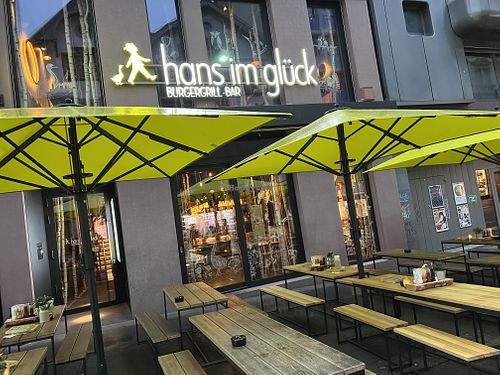 store front  at Hans im Glück in Basel