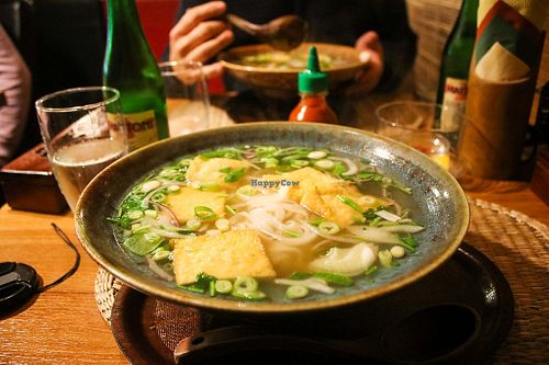 pho with tofu at Quan Que Vietnamese Cuisine in Karlovy Vary