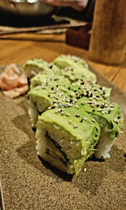 Avocado rolls at Quan Que Vietnamese Cuisine in Karlovy Vary