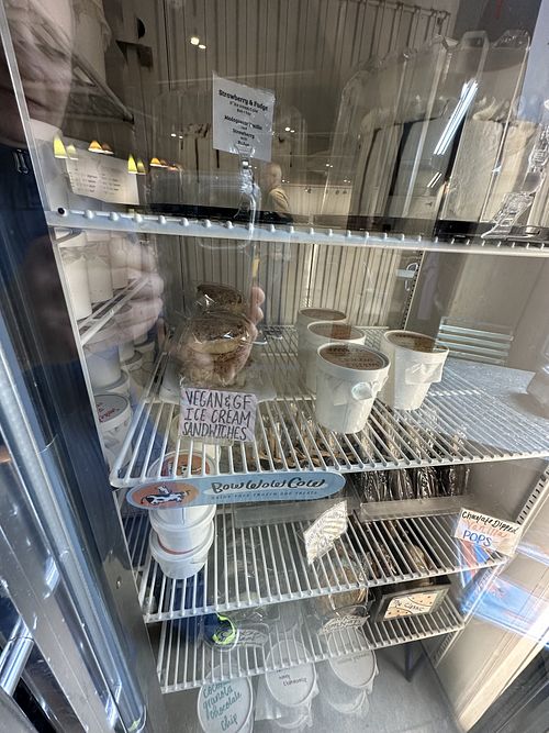 To go  at Owowcow Creamery in Wrightstown