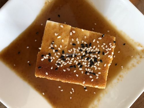 Chilled tofu  at Kaori in Trieste