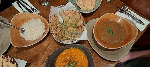 Table at Dhabba in Glasgow