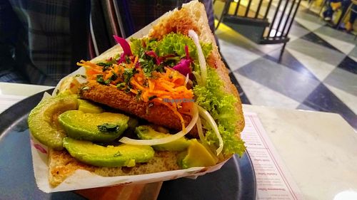 Vegan Schnitzel at Döner Haus in Manchester