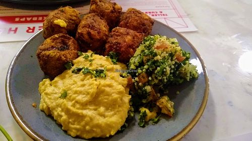 Falafel & Houmous at Döner Haus in Manchester