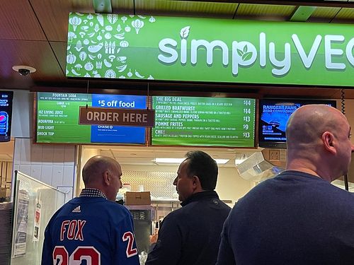 Menu at Simply Vegan in New York City