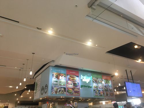 Above the counter. at Beleaf Cafe in Canoga Park