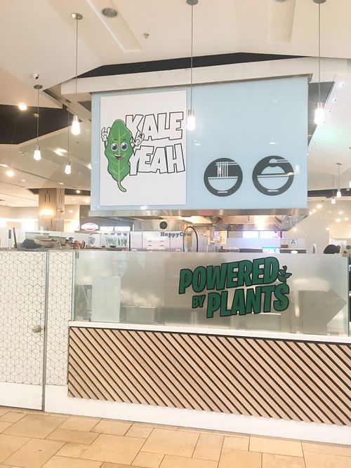 Light & bright at Beleaf Cafe in Canoga Park