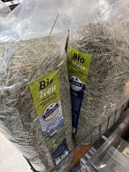 hay (!)  at denn's Biomarkt in Aachen