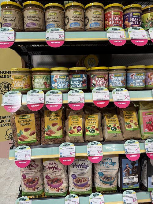 porrige etc  at denn's Biomarkt in Aachen