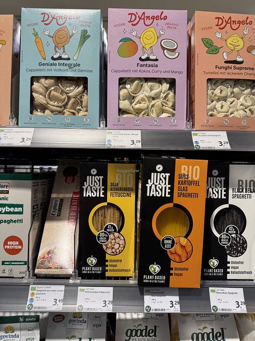 pasta  at denn's Biomarkt in Aachen