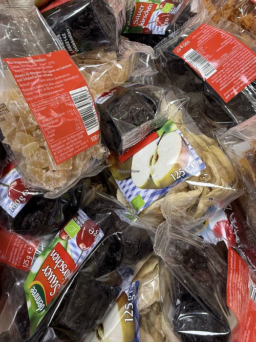 dried fruit  at denn's Biomarkt in Aachen