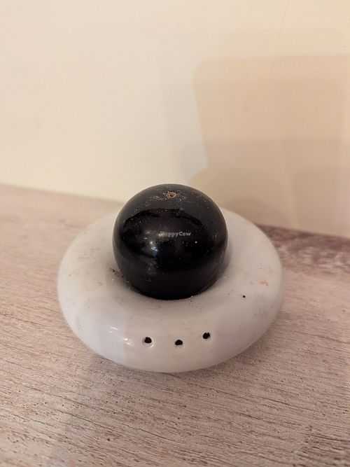 Salt and pepper! at Vegorilla in Montpellier