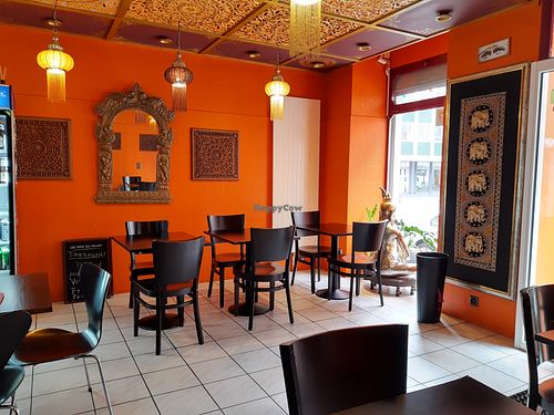 Interior at Don't Worry Eat Curry in Zurich