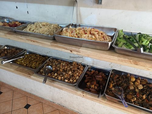 Toppings at Lucky's Vegetarian in Ho Chi Minh City