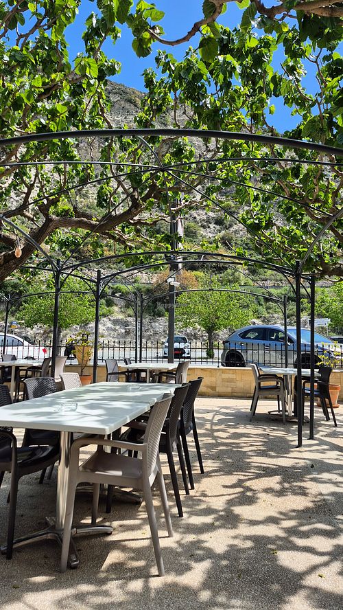 Outside at JR in Trimiklini